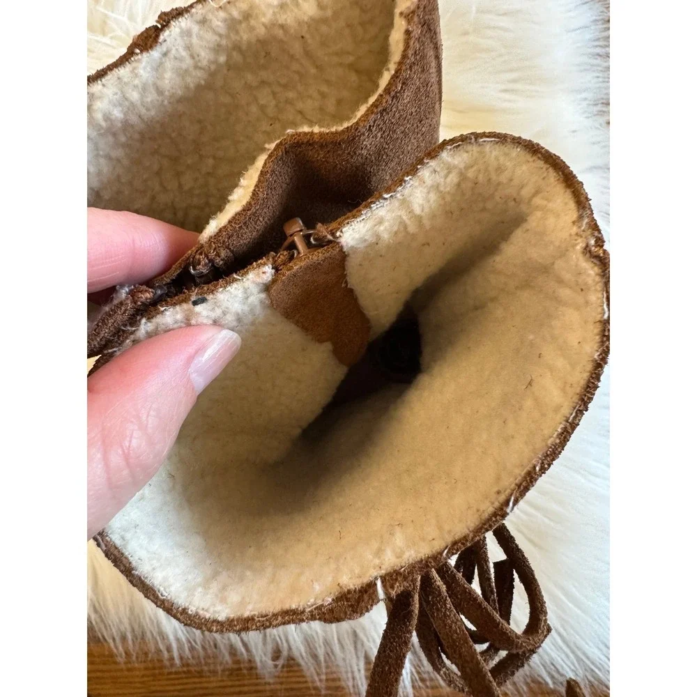 Livie‎ and Luca fringe boots size 10 guc